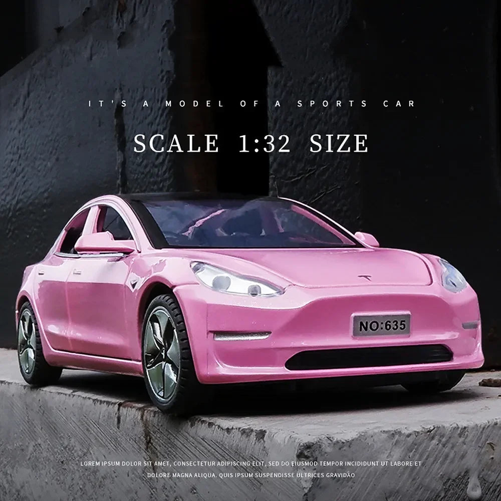 1:32 Tesla Alloy Car Model