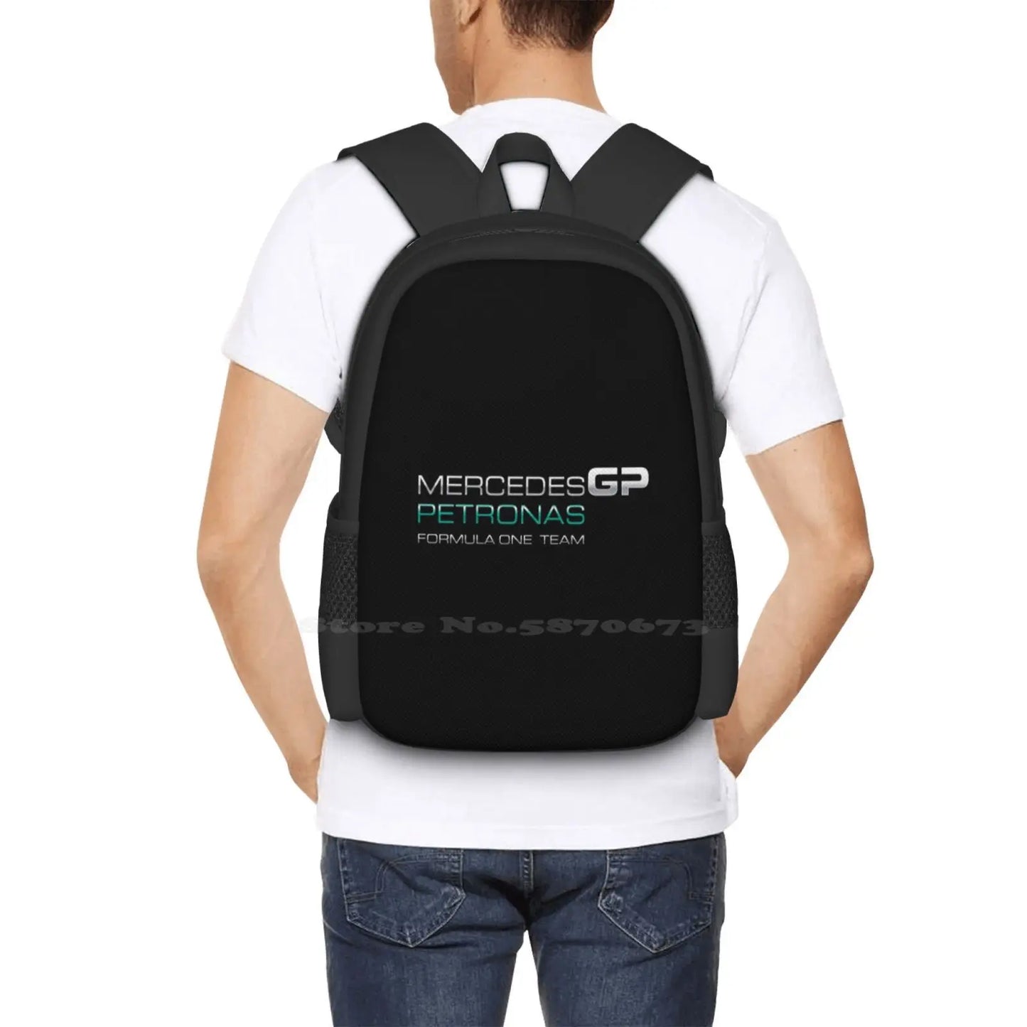 Mercedes GP Petronas Formel 1 -Team -Rucksack