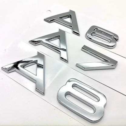 3D Sticker Decals For Audi