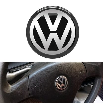 VW 1/5PCS 45MM Steering Wheel Sticker 