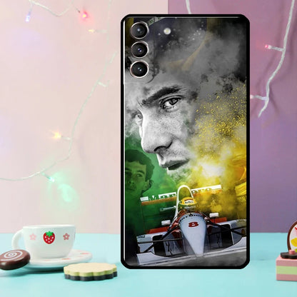 Ayrton Senna Telefonkoffer für Samsung