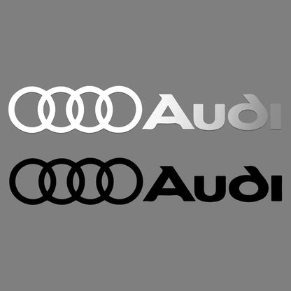 Audi Logo Aufkleber 