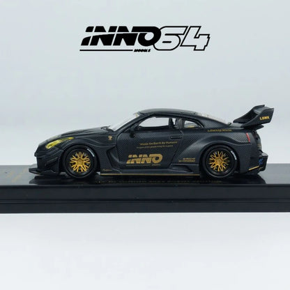 Inno 1:64 LBWK GTR R35 Modello in lega piena in carbonio