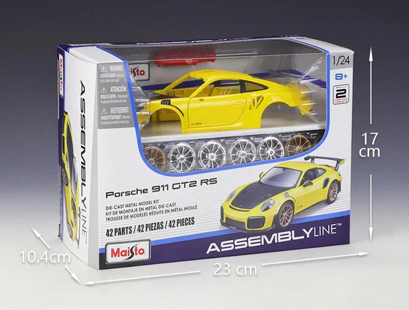 1:24 Scale Porsche 911 GT2 RS Assembly Model 