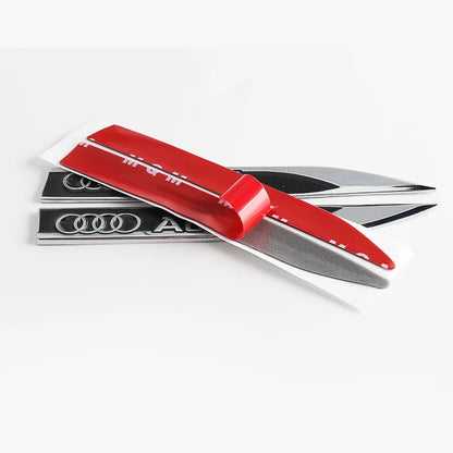 Audi Car Styling Metal Decals