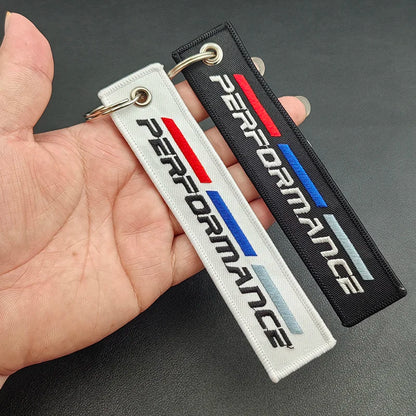 BMW Performance Keychain Fabric Nanyard