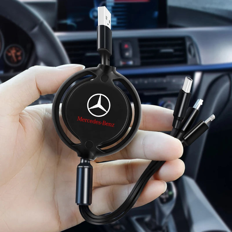 Cavo di ricarica 3 in 1 Mercedes-Benz-USB a Type-C